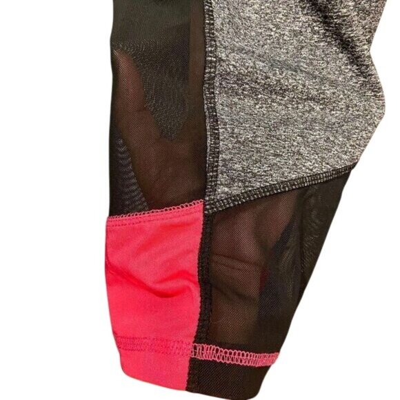 Women's Fitness Tights Leggings Push Up Sport Running Yoga Gym Capri Pants - Picture 3 of 5